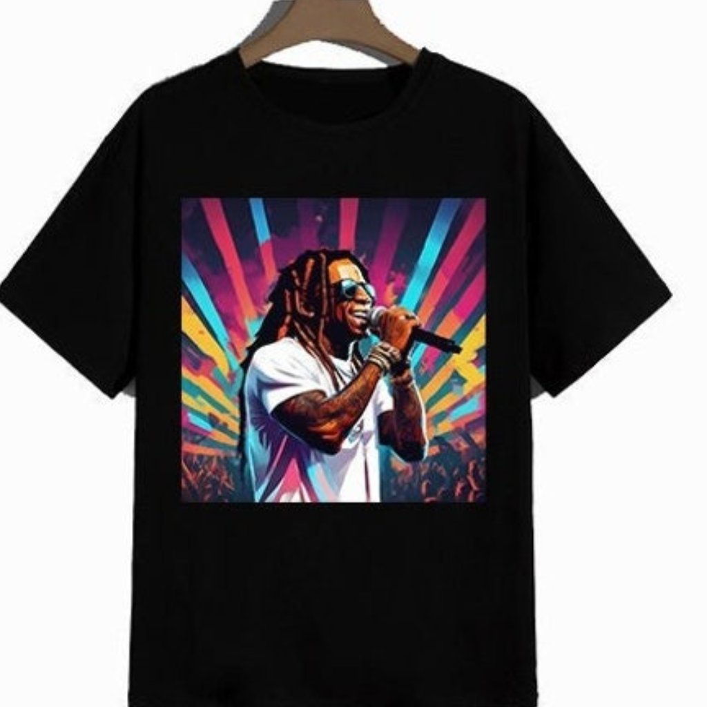 Lil Wayne Tshirt 6 Lil Wayne Graphic Tee Lil Wayne Lil Wayne Rap Shirt